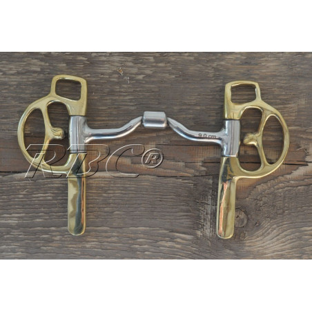 Halve kneveltrens voor mini, enkel gebroken. Halve kneveltrens voor mini, enkel gebroken.